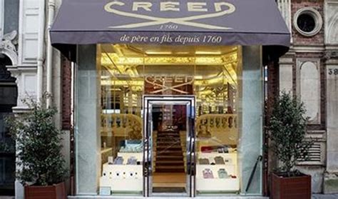 creed perfume shop in paris.